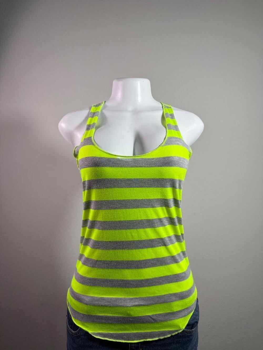 Y2K One Clothing Neon Striped Tank Top – Women's Used Clothing